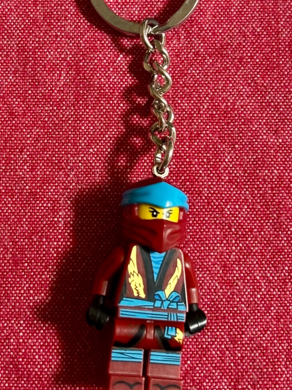 LEGO NINJAGO Legacy "Nya Key Chain" 853894 WITH TAG.